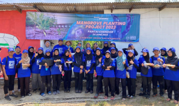 FTKKP STAFF AND STUDENTS VOLUNTEER AT BASF PETRONAS CHEMICALS MANGROVE PLANTING PROJECT 2023